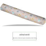 120 cm looduslikust lateksist rullpadi - pikk, paks silindrikujuline disain jalgade toetamiseks v&otilde;i kallistamiseks Small 60*10cm (Adult Low Pillow or Infant Pillow)