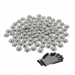 50/100 tk roostevabast terasest katusekruvi korgid katuse lekkekindlaks parandamiseks, katavad otse olemasolevaid kruvipead, kiire paranduskatteks v&auml;litingimustes katusevooderduse jaoks 50pcs