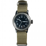 S&otilde;jaline k&auml;ekell TYPE 12H Must sihver Khaki nailonist NATO rihm [M.R.M.W.] Meeste A-11 (K&otilde;rb)