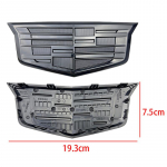 2 tk Cadillac XT6 Auto Esiosa Logo Embleemi Kate Tagumine Pagasiruumi M&auml;rgi Embleemid Kleebis V&auml;lised Tarvikud XT6
