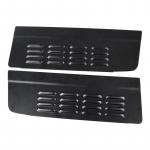1 paar FORD TRANSIT CUSTOM 2012-2023 jaoks Must Auto Tagaluugi &Otilde;huavad Ventilatsiooniavad Katte Liist Auto Tarvikud 1 pair