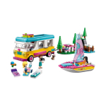 Lego Friends Metsa matkaauto ja purjeka komplekt ONE SIZE mitmev&auml;rviline