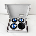 BMW GRUPP 4 tk 56MM 68MM Ujuv rattakate BMW M E39 E46 E60 E90 F10 F30 G32 G38 G01 G02 G05 F45 F46 F48 F49 F39 F90 jaoks hkdf39 68mm 4pcs gray