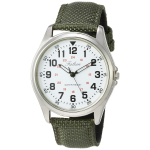 Citizen QQ Randmekell Analoog Veekindel Nahkrihm QB38-304 Meeste Roheline gray