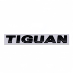1 tk 3D ABS Auto Tagumine Pagasiruum Kere Embleem M&auml;rk Kleebis TIGUAN-Black black