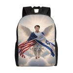 Charlie Kirk Seljakott Inglik Kaitsja Telkimisseljakotid &Otilde;pilaste Streetwear Keskkoolikotid K&otilde;rge Kvaliteediga Pehme Seljakott as picture gray