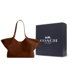 COACH Gramercy lehmanahast kott, ostukott, &otilde;lakott suur naistele soe pruun CBN47-B4WBR One Size 1 brown