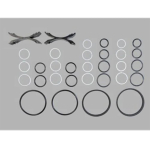32 tk ABC ventiiliploki tihendite remondikomplekt Mercedes CL SL S-klassile 2000-06 gray