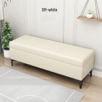 Nahast panipaiguga taburet: Mitmek&uuml;lgsed istumiskohad magamistuppa, elutuppa v&otilde;i poodi 60*40*42cm - With Storage
