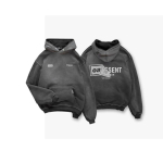 Oasis X REPRESENT Streetwear &Uuml;legabariidiline Huppar Mehed Naised Puuvillasegu Vabaaja Pullover Graafilise Prindiga XL gray