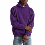 Meeste vintage pesuga pikkade varrukatega kapuutsiga pusa, vabaaja pullover sviiter igap&auml;evaseks kandmiseks XL lilla