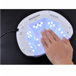 48W UV LED-k&uuml;&uuml;nalambid K&uuml;&uuml;nte kuivati ​​kuivatamine p&otilde;hja nutika anduriga 10S 30S 60S taimeriga valge