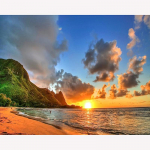 Teemantmaalimine Maastik &uuml;mmargune kristallristpistega pilt Teemanttikandid Kodukaunistus 20X30CM