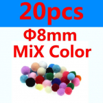 20tk 8mm 10mmm Fly Fishing matkiv kalamarja Kalamari L&otilde;heforelli s&ouml;&ouml;t ujuvad pl&uuml;&uuml;spallid Munad 8MM