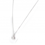 Altesse [I3224] &ndash; valge 'Goddess' h&otilde;bedane kaelakee valge