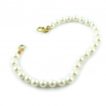 Les Tr&eacute;sors De Lily [L1334] - Bracelet 'Perla' ivoire 6 mm beež