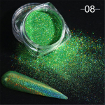 K&uuml;&uuml;nepuuder Laser Glitter k&uuml;&uuml;nepigment kroomi k&uuml;&uuml;nepuuder pimestav kastmispulber tolmupuuder k&uuml;&uuml;nte kunst 08