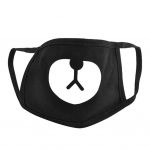 Puntos Unisex must armas karu puuvillane suumask tolmuvastane respiraator jalgrattas&otilde;iduks must