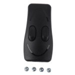 Lambi topeltjuhtimisl&uuml;liti P&otilde;randavalgusti laualampide nuppl&uuml;litid must