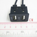 AUX-adapteri kaabli pikendustarvikud Black Dash