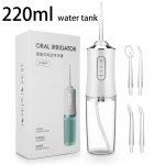 350 ml / 220 ml juhtmeta suu niisutaja kaasaskantav vesi hambaniit USB taaslaetav vesijoaga hambaniit Bucal 5 Jet Tip 3 režiimi