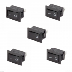 10 mini klahvl&uuml;liti klahvl&uuml;liti 2 kontaktiga 2 &uuml;hendused DC 12V 16A must