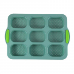 Silikoonist k&uuml;psetusvorm toidukvaliteediga silikoonist k&uuml;psetuspann Mittenakkuv alumine plaat K&ouml;&ouml;gi k&uuml;psetust&ouml;&ouml;riistad Prantsuse leivat&ouml;&ouml;riist armee roheline v&auml;rv