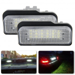 2* LED numbrim&auml;rgi tuli, Mercedes-Benz W203 W211 3528 SMD jaoks viga pole