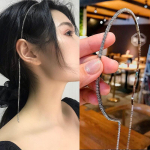 2022. aasta moodsad l&auml;ikivad kivist juuksepaelad naistele juukser&otilde;ngas, pika tutiga juuksepael Korea peapael Pulmatarvikud, kingitused