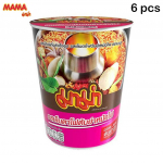 Mama Cup kiirnuudlid Yentafo Tom Yum Mohfai maitsega 60 gx 6 tk &ndash; Tai toit 60 g x 6 pcs