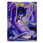 5D DIY Teemantmaalimine Abstraktne Seksikas Paar Mosaiikpilt Teemanttikand Toa Kaunistus Full Round 50x70CM