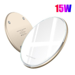 UUS 50 W Qi juhtmevaba laadija kiirlaadimisalus k&otilde;igile Qi standardsetele iPhone'idele Samsung Huawei Xiaomi Android mobiiltelefonidele 15W Standard version