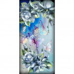 5D teemantmaalikomplekt Dolphin Tiger Animal Mosaiic DIY Lilled Liblikad Teemanttikandid Rhinestone kodukaunistamise kingitus Full Round 50x100CM