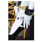 Les Tr&eacute;sors De Lily [A0345] &ndash; l&otilde;uend &bdquo;Sexy Angel&rdquo; must kuld &ndash; 40x60 cm (k&otilde;rged kontsad) must