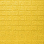 70cm*1m &uuml;hev&auml;rviline telliskivimustriga isekleepuv vaht, pehme pakend kokkup&otilde;rkevastane 3d stereo seinakleebis tapeet 70cm*1m