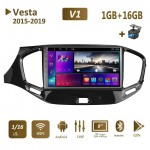 LADA Vesta Cross Sport 2015 - 2023 jaoks autoraadio Carplay multimeedia videopleier Navigatsioon stereo GPS Android 2 din 2+32GB 1+16GB