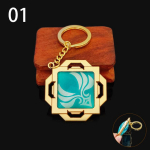 1 tk v&otilde;tmehoidja Ganyu v&otilde;tmehoidja Luminous Vision Lnazuma m&auml;ng Genshin Impact Eye Of Original God Toy 1