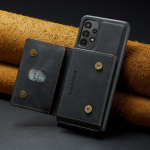 2-&uuml;hes &auml;ri nahast rahakoti kott Samsung Galaxy A13 4g A 13 5g A33 A23 A53 A73 A52s A52 kaardipesa telefoni kate for Galaxy A53 5G punane