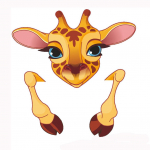 Seinakleebised Loomad Kassivalgus Decor Kleebised Kunst Seinamaal Baby Lasteaia tuba One Size