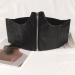 Must korsett lai v&ouml;&ouml; Pu-nahast salendavad kehav&ouml;&ouml;d naistele Elastne k&otilde;rge v&ouml;&ouml;koht One Size must