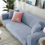 Velvet Plush diivani kate Elastne paks veniv tugitooli diivani kate nurgadiivani katted elutuppa L kujuga 1/2/3/4 istekohaga 1-Seater 90-140cm