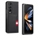 Libisemisvastane telefonitarvikud Nahk&uuml;mbris Samsung Galaxy Z Fold 4 5g Kokkupandav 3 Kokkupandav 2 Kokkupandav 4 Kokkupandav 3 2 kaarditasku kokkupandav kate for Samsung Z Fold 4 sinine