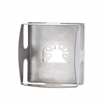 (Suurep&auml;rane kodu)Asetage roostevabast terasest ruudukujuline pilul&otilde;ikur plastikust metalli v&otilde;i madalpinge elektrikarpide paigaldamiseks, ristk&uuml;lik + ruut One Size