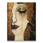 l&otilde;uendil Plakatid ja tr&uuml;kised Kunst seinapildid elutuppa Cuadrose klassikaline kunstnik Gustav Klimt Pisar Abstraktne &otilde;limaal 21x30 No Frame