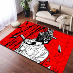 Anime mootorsae mees suur vaip Anime vaibad magamistoa elutuppa Mood Libisemiskindlad vaibad Uksematid Fotograafia Rekvisiidid Mativaibad 40cm by 60cm