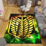 Anime Attack on Titan libisemiskindlad vaibad Suured elutoa vaibad Mugavad vaibad Pehme p&otilde;randamattide vaibad magamistoas 80cm x 120cm