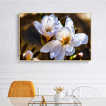 Moodsad lilled plakatid ja tr&uuml;kised Seinakunst L&otilde;uendimaal Magnoolia Dekoratiivsed pildid elutoa sisekujunduseks Ilma raamita 20x30cm