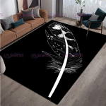Moodne luksuslik v&auml;rviline sulgede vaipkate elutoa libisemiskindlad vaibad kohvilaua jaoks, esikusse, p&otilde;randamati sisekujundus 120cm x 160cm