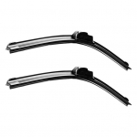 2 tk autopuhasti universaalne Tugev U-kujuline Clear Vision Effect kondita klaasipuhastid autotarvikud 17 must