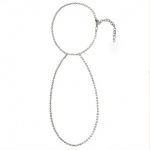 Stonefansi lihtsad k&otilde;rged kontsad jalav&otilde;ru Aksessuaarid K&auml;ev&otilde;ru naistele Rhinestone'i rannasuvi 2022 Sandaalid jalakett ehted pahkluu Gold Anklet